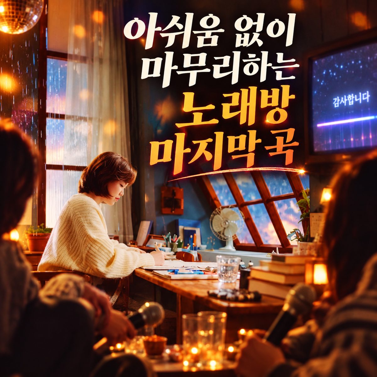 아쉬움 없이 마무리하는 노래방 마지막 곡