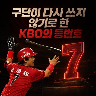 구단이 다시 쓰지 않기로 한 KBO의 등번호