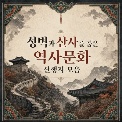 성벽과 산사를 품은 역사문화 산행지 모음