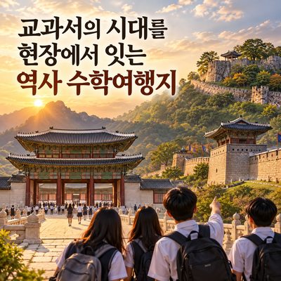 교과서의 시대를 현장에서 잇는 역사 수학여행지
