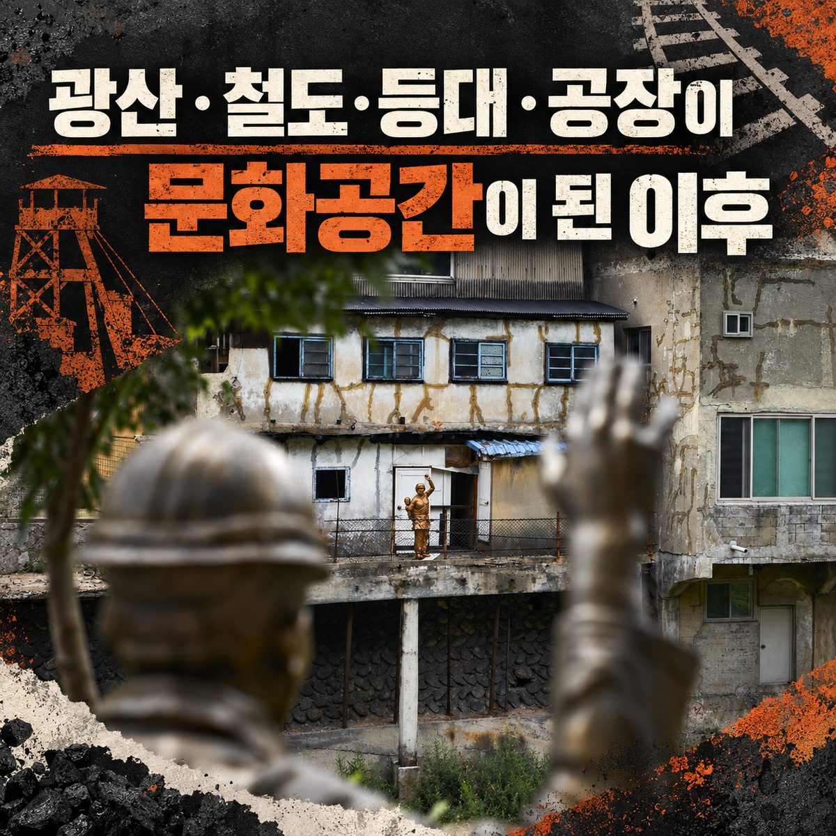 광산·철도·등대·공장이 문화공간이 된 이후