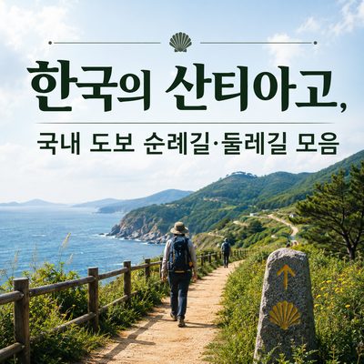 한국의 산티아고, 국내 도보 순례길·둘레길 모음