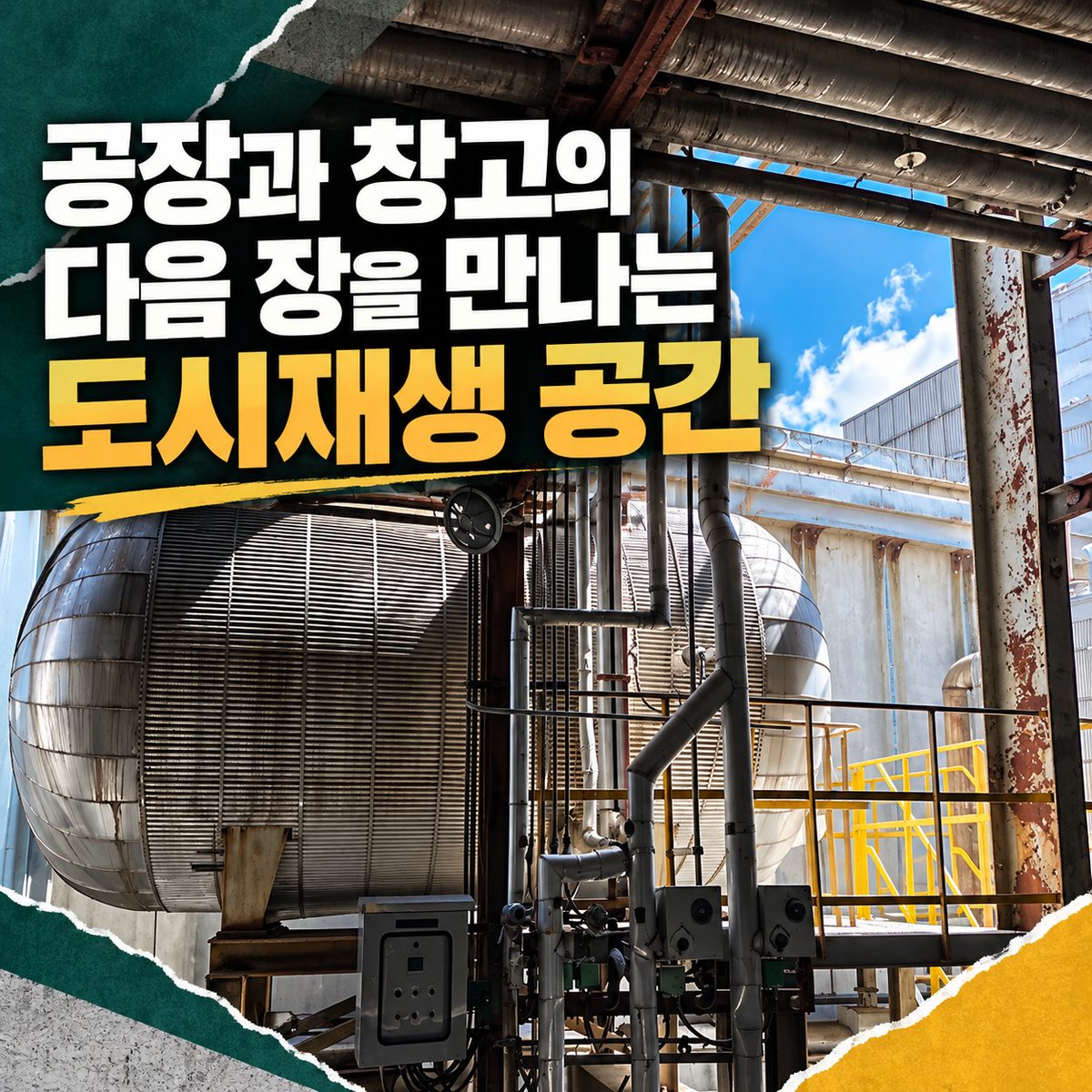 공장과 창고의 다음 장을 만나는 도시재생 공간