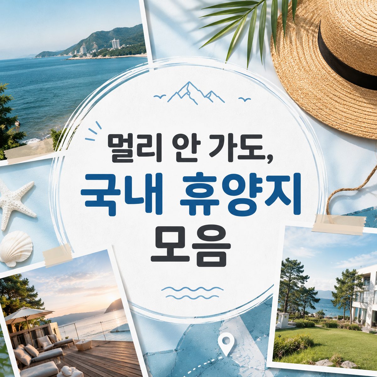 멀리 안 가도, 국내 휴양지 모음