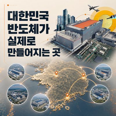 대한민국 반도체가 실제로 만들어지는 곳