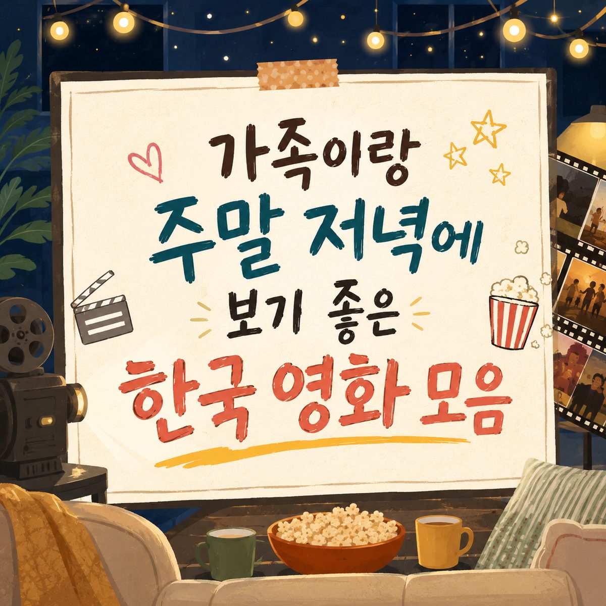 A Collection of Korean Movies Perfect for Weekend Evenings with Family