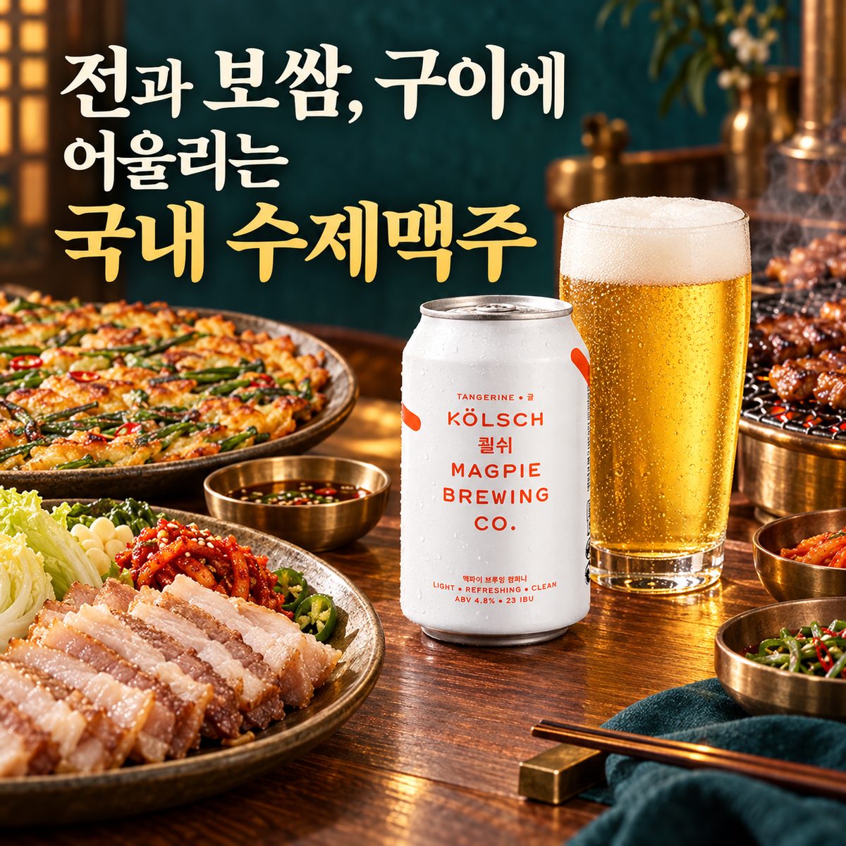 전과 보쌈, 구이에 어울리는 국내 수제맥주