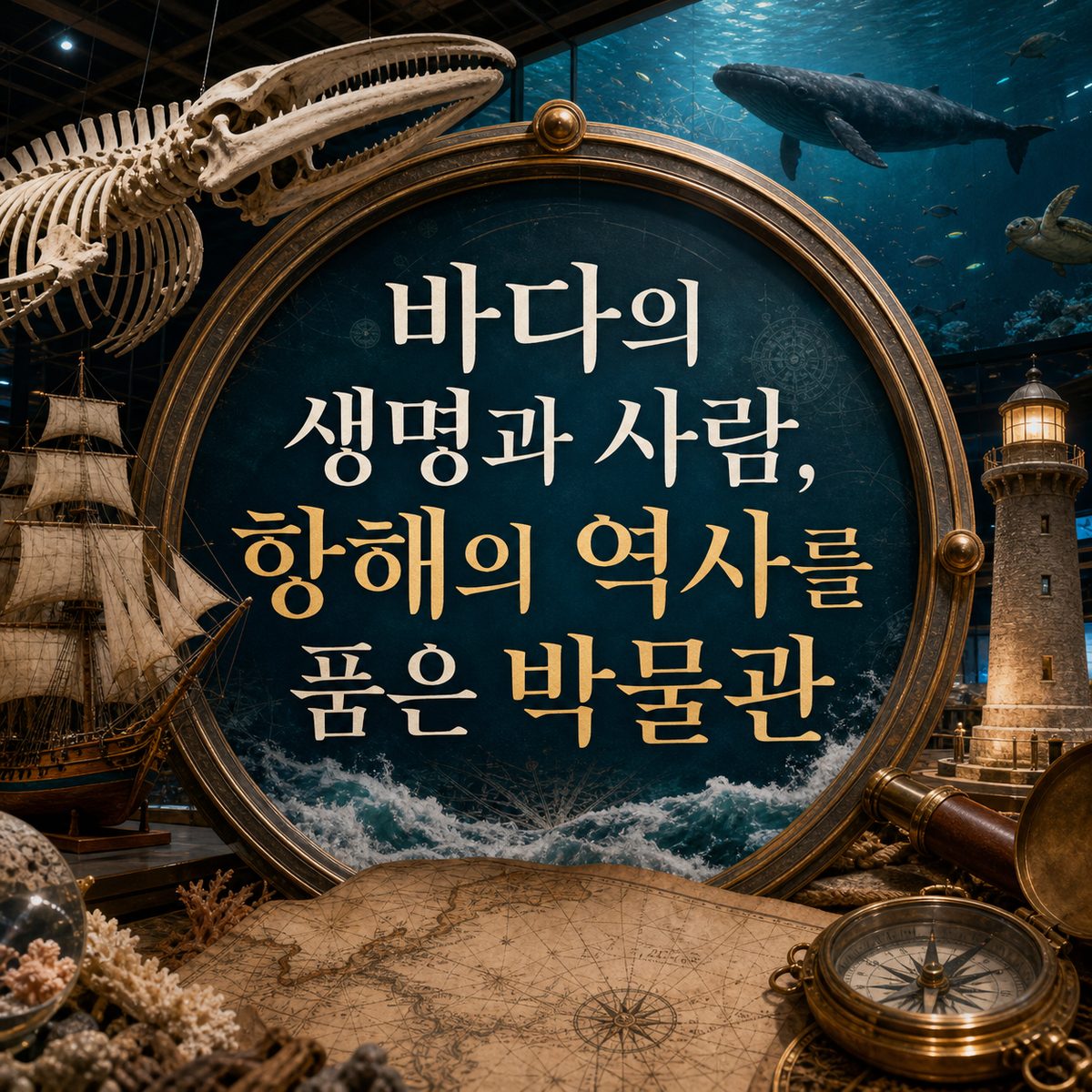 바다의 생명과 사람, 항해의 역사를 품은 박물관