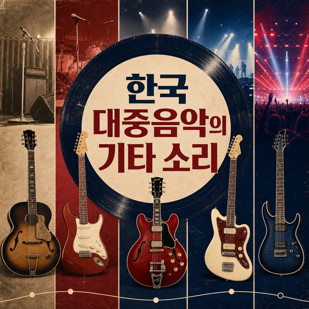 한국 대중음악의 기타 소리를 만든 기타리스트 8명
