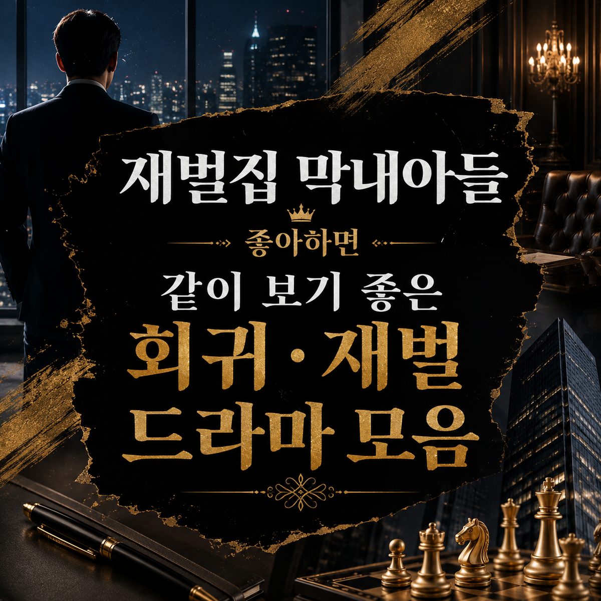 재벌집 막내아들 좋아하면 같이 보기 좋은 회귀·재벌 드라마 모음