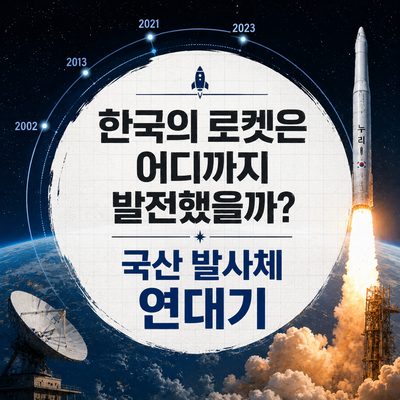 한국의 로켓은 어디까지 발전했을까? 국산 발사체 연대기