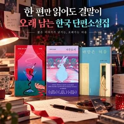 한 편만 읽어도 결말이 오래 남는 한국 단편소설집