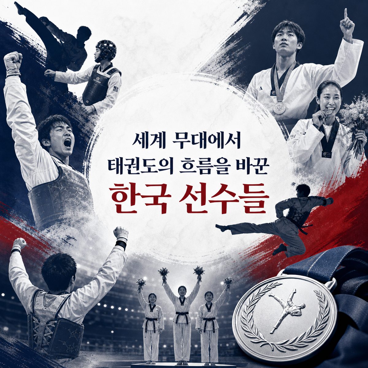 세계 무대에서 태권도의 흐름을 바꾼 한국 선수들