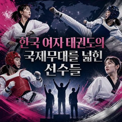韓国女子テコンドーの国際舞台を広げた選手たち