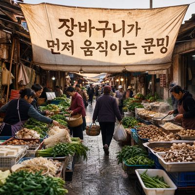 관광객보다 장바구니가 먼저 움직이는 쿤밍
