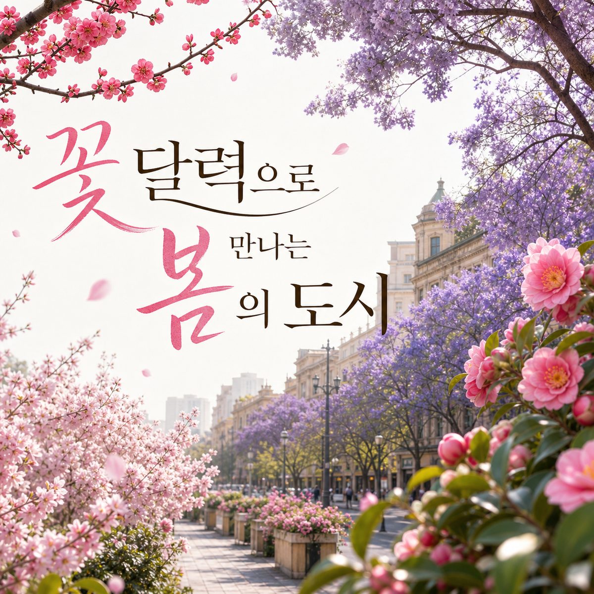 봄의 도시 쿤밍은 꽃 달력부터 펼쳐야 한다