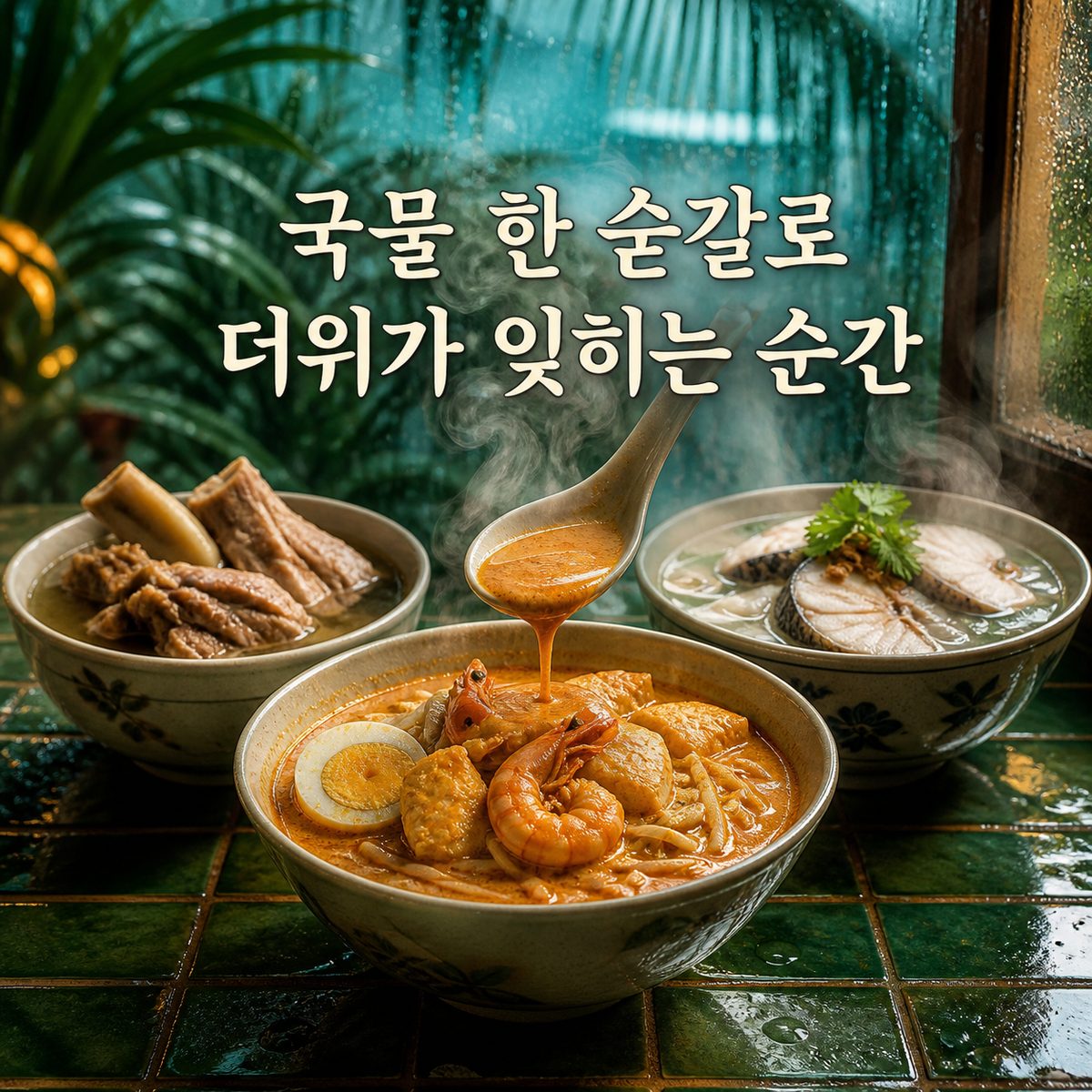 국물 한 숟갈로 더위가 잊히는 순간
