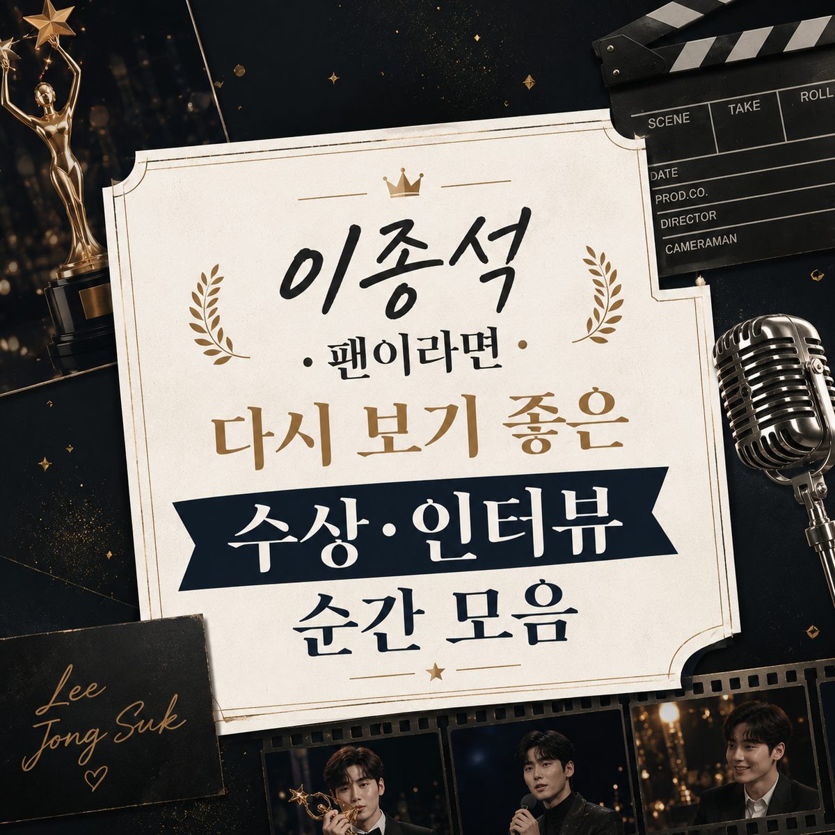 이종석 팬이라면 다시 보기 좋은 수상·인터뷰 순간 모음