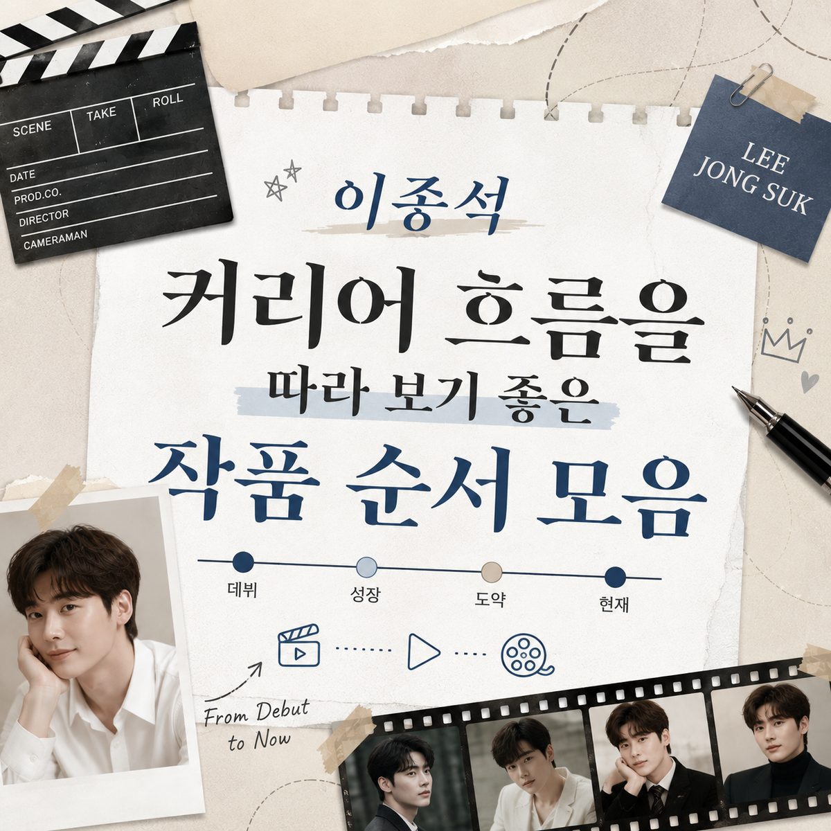 이종석 커리어 흐름을 따라 보기 좋은 작품 순서 모음