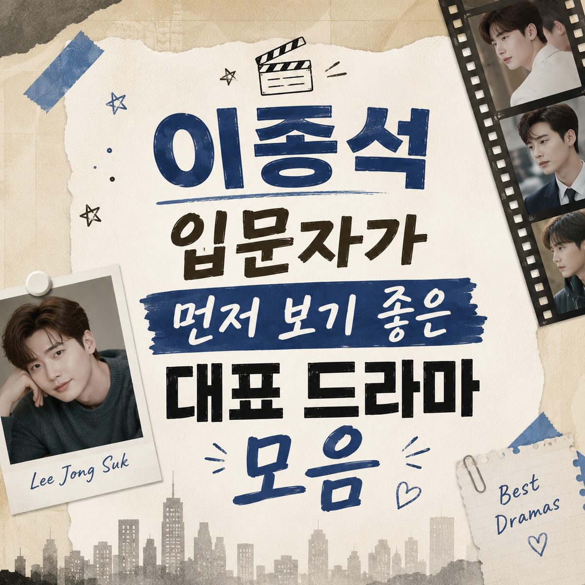 이종석 입문자가 먼저 보기 좋은 대표 드라마 모음