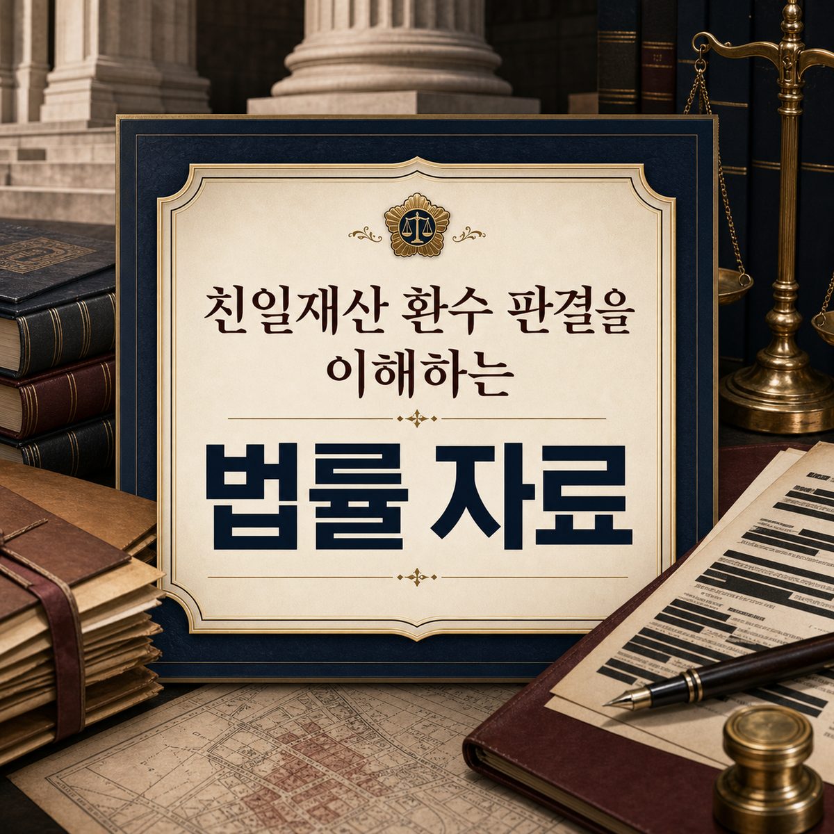 친일재산 환수 판결을 이해하는 법률 자료