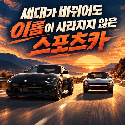 세대가 바뀌어도 이름과 파생형이 살아남은 스포츠카
