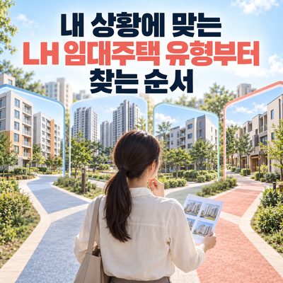 내 상황에 맞는 LH 임대주택 유형부터 찾는 순서