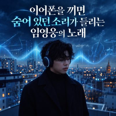이어폰을 끼면 숨어 있던 소리가 들리는 임영웅의 노래