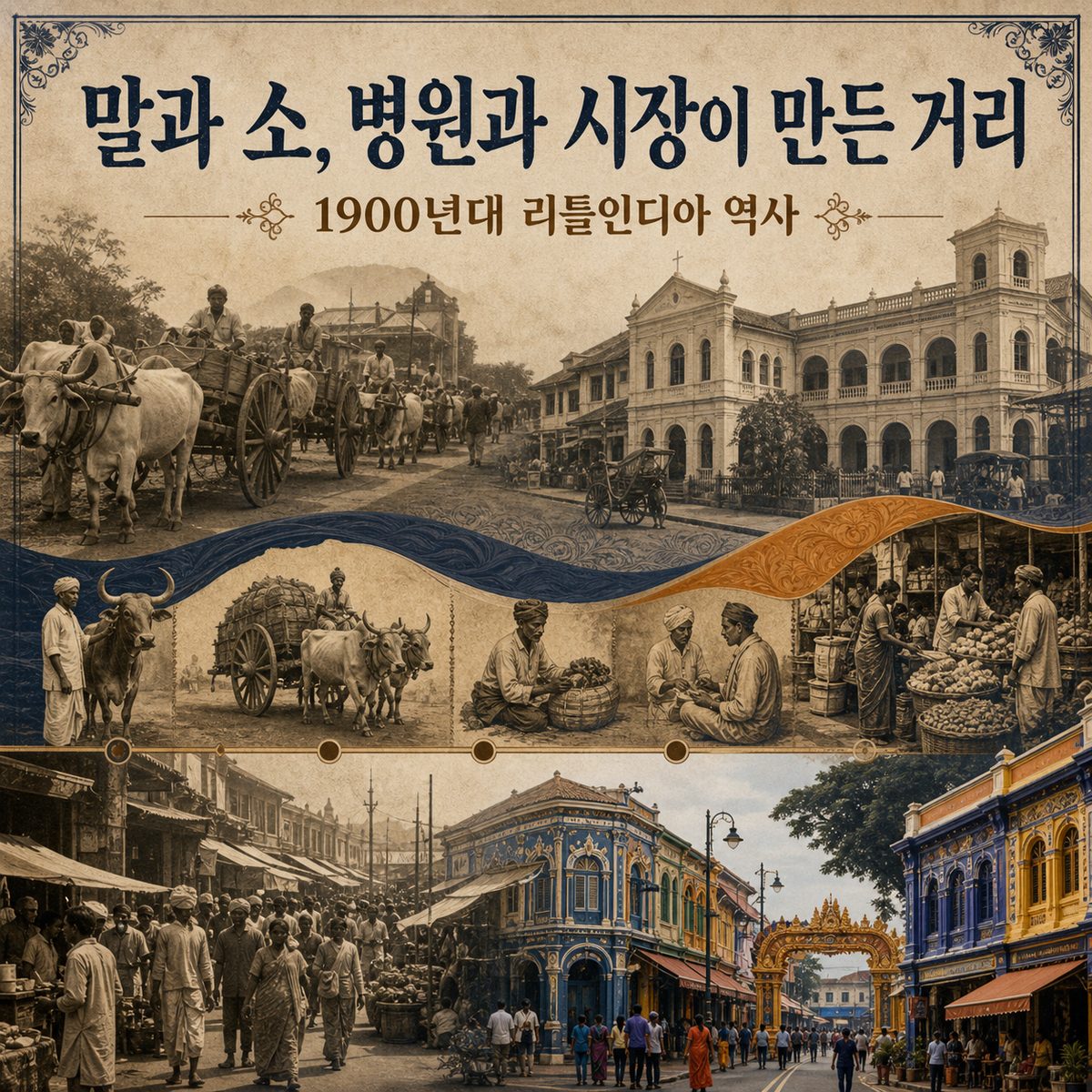 말과 소, 병원과 시장이 만든 1900년대 리틀인디아
