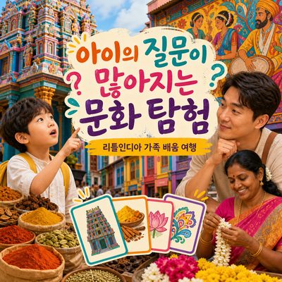 아이의 질문이 많아지는 리틀인디아 문화 탐험