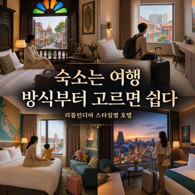 리틀인디아 숙소는 여행 방식부터 고르면 쉬워진다