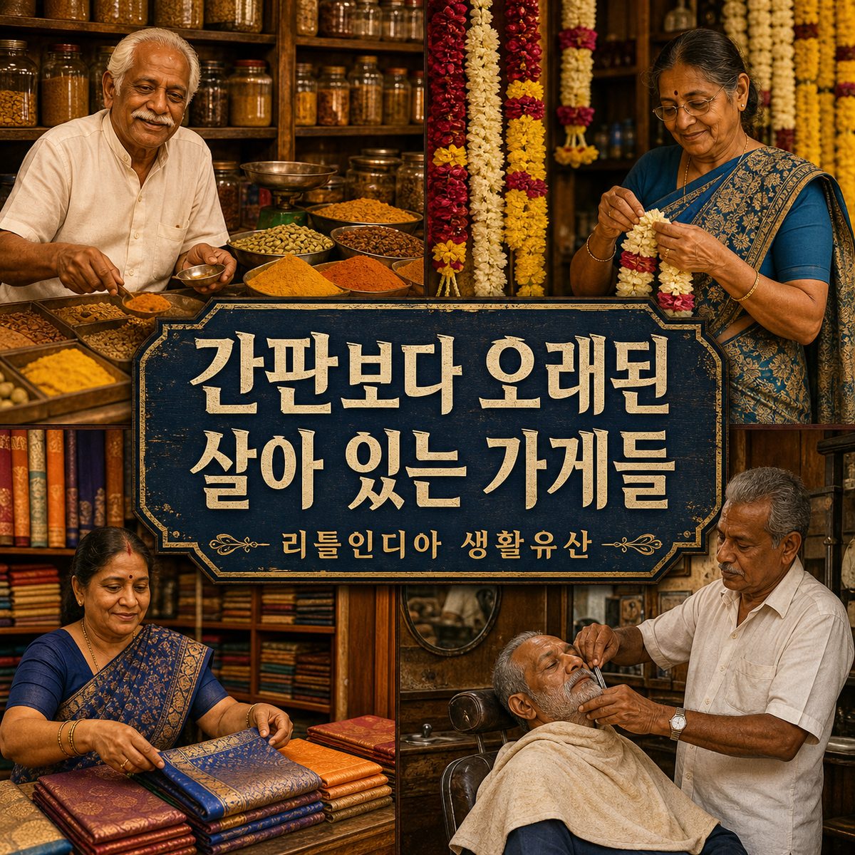 간판보다 오래된 이야기, 리틀인디아의 살아 있는 가게들