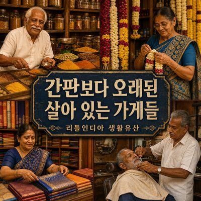 간판보다 오래된 이야기, 리틀인디아의 살아 있는 가게들