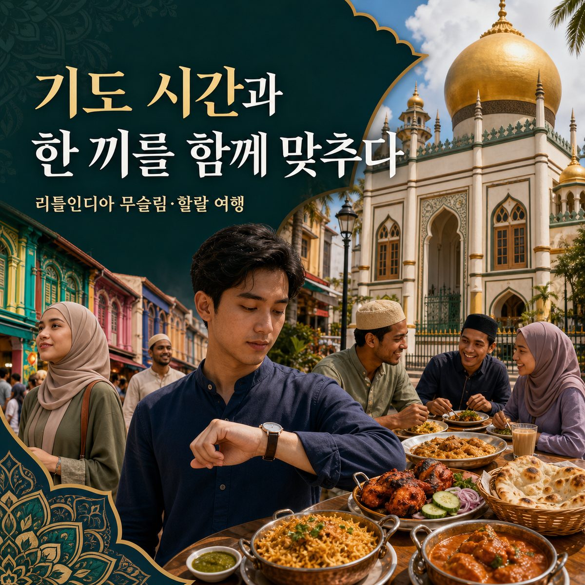 기도 시간과 한 끼를 함께 맞추는 리틀인디아