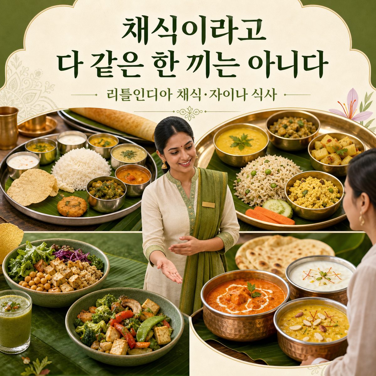 채식이라고 다 같지 않은 리틀인디아 한 끼