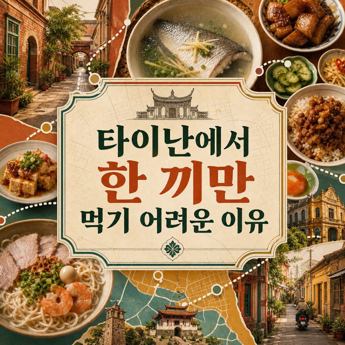 타이난에서 한 끼만 먹기 어려운 이유