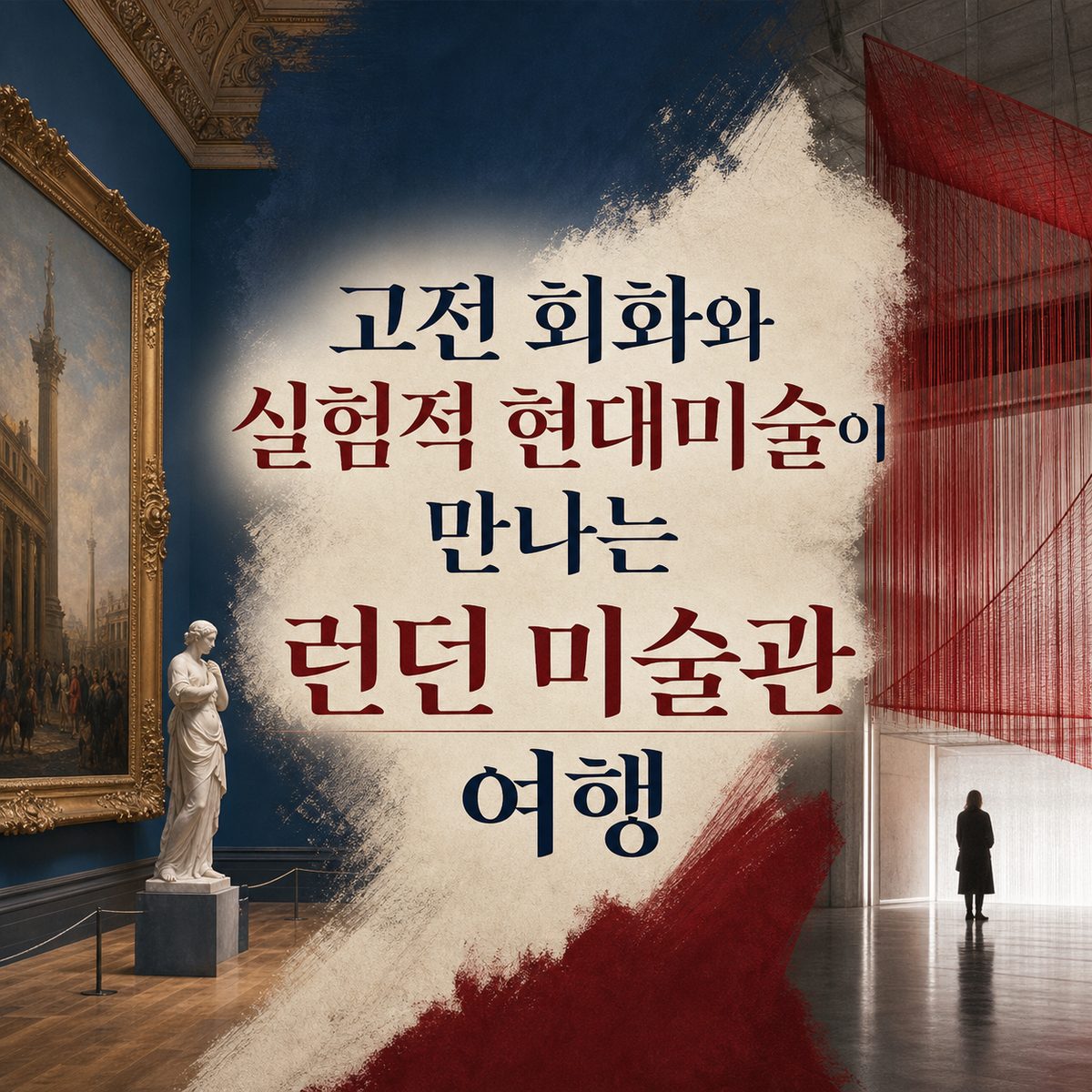 고전 회화와 실험적 현대미술이 만나는 런던 미술관 여행