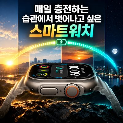 Smartwatch to Help You Break the Habit of Daily Charging