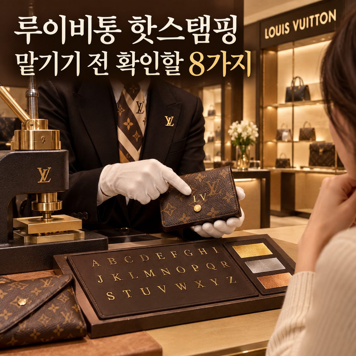 루이비통 핫스탬핑 맡기기 전 확인할 8가지
