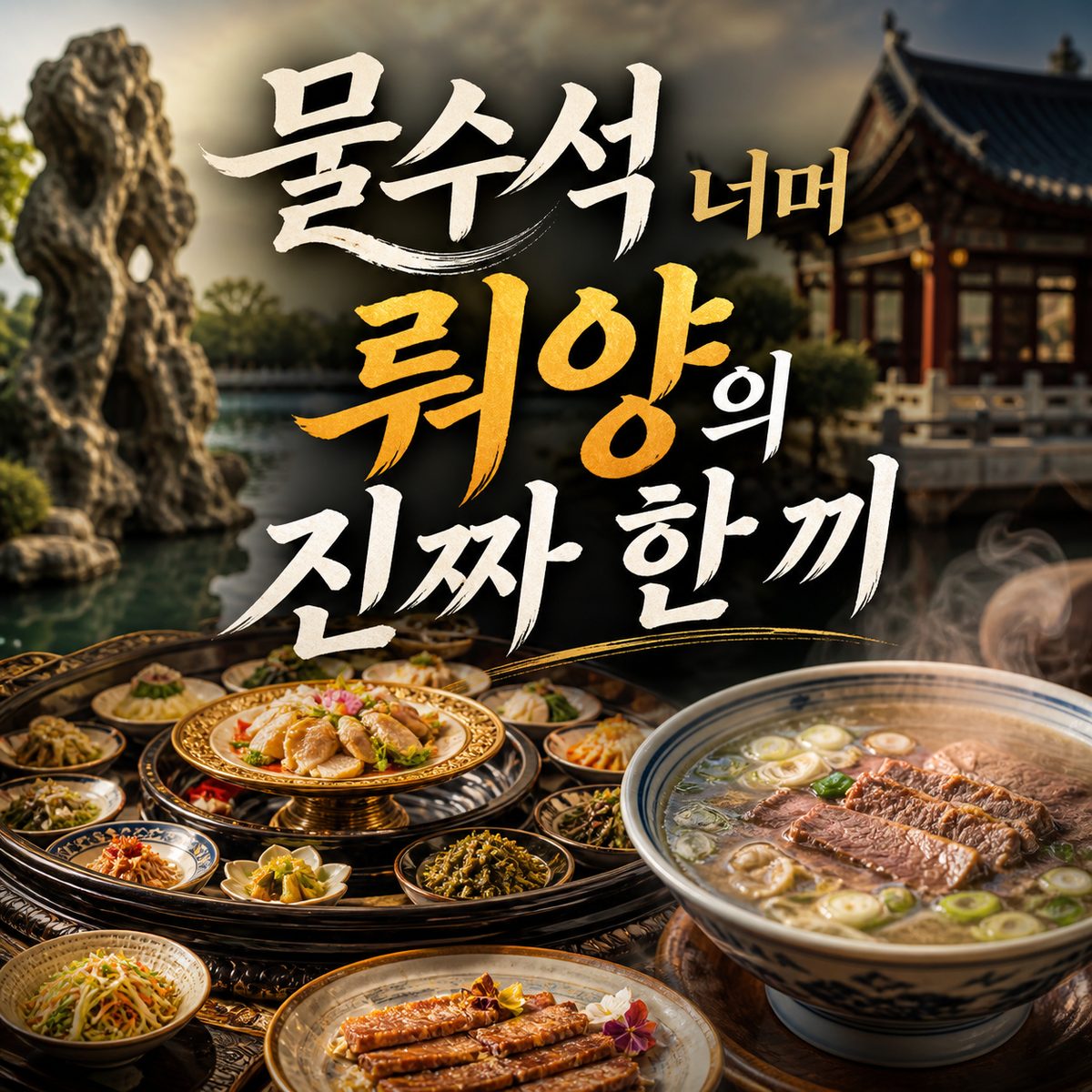 물수석만 알면 놓치는 뤄양의 진짜 한 끼