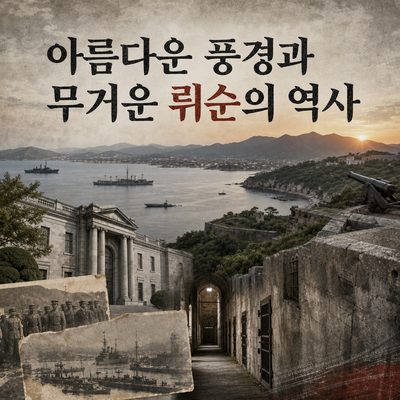 뤼순에서 마주하는 아름다운 풍경과 무거운 역사