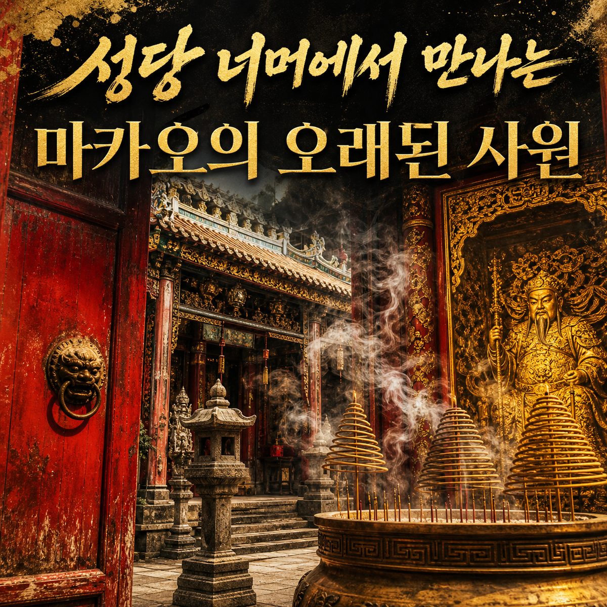 성당만 있는 줄 알았던 마카오에서 만나는 사원들