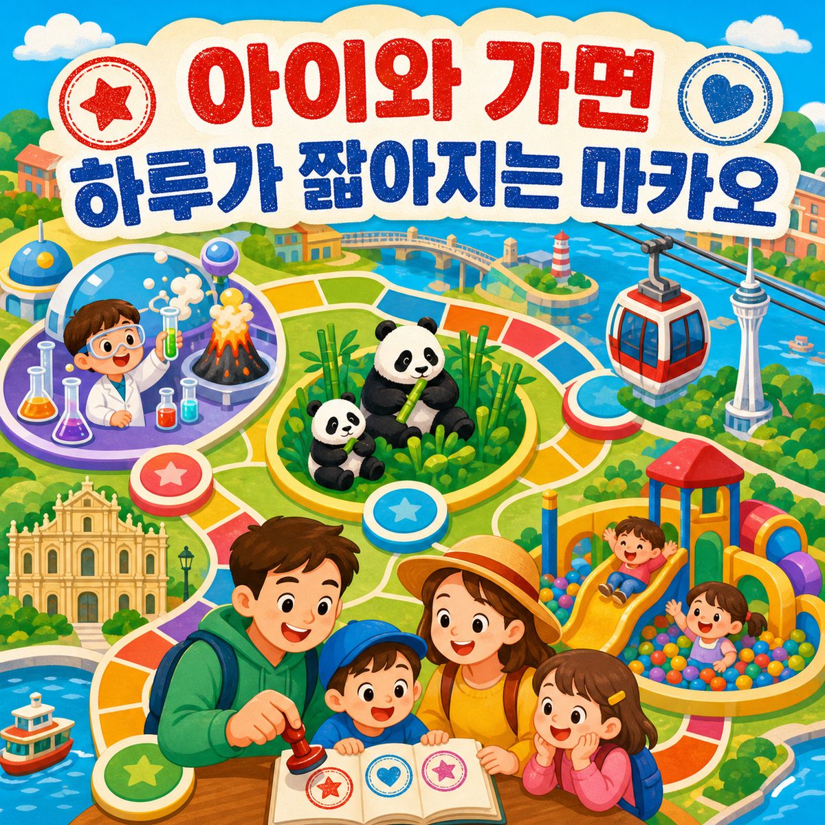 아이와 가면 하루가 짧아지는 마카오 체험 장소