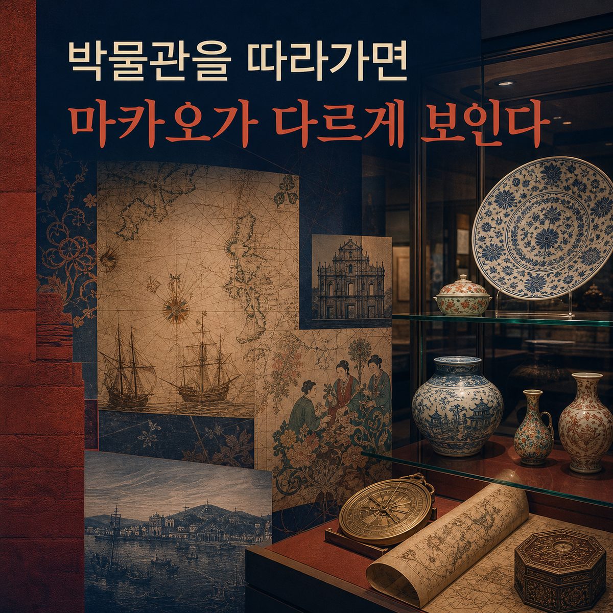 박물관을 따라가면 마카오가 다르게 보인다