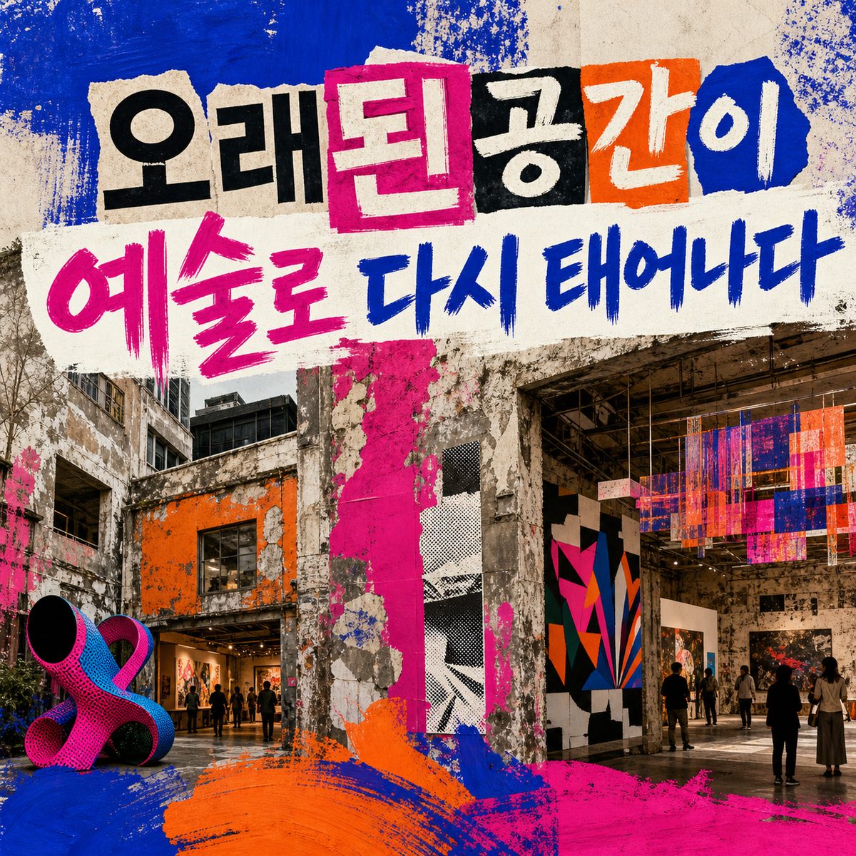 오래된 공간이 예술로 다시 태어난 마카오