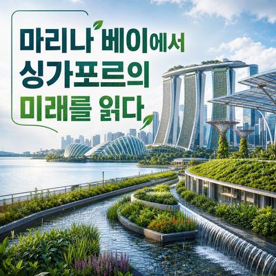 마리나 베이에서 싱가포르의 미래를 읽는 장소