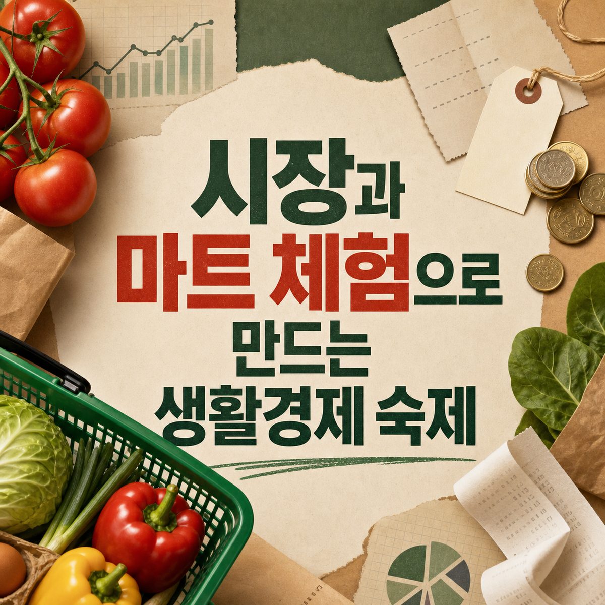 시장과 마트 체험으로 만드는 생활경제 숙제
