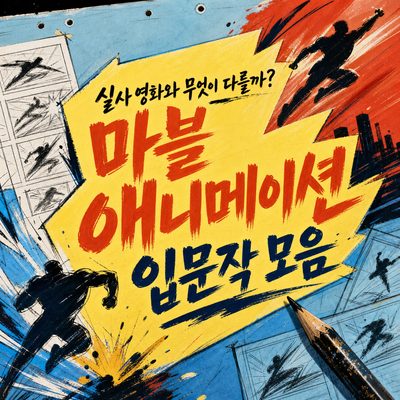실사 영화와 무엇이 다를까? 마블 애니메이션 입문작 모음