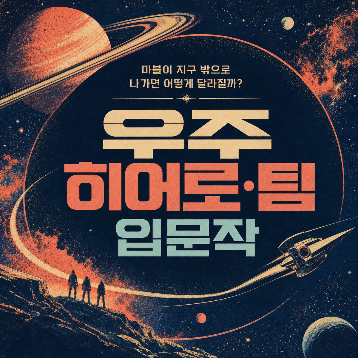 마블이 지구 밖으로 나가면 어떻게 달라질까? 우주 히어로·팀 입문작