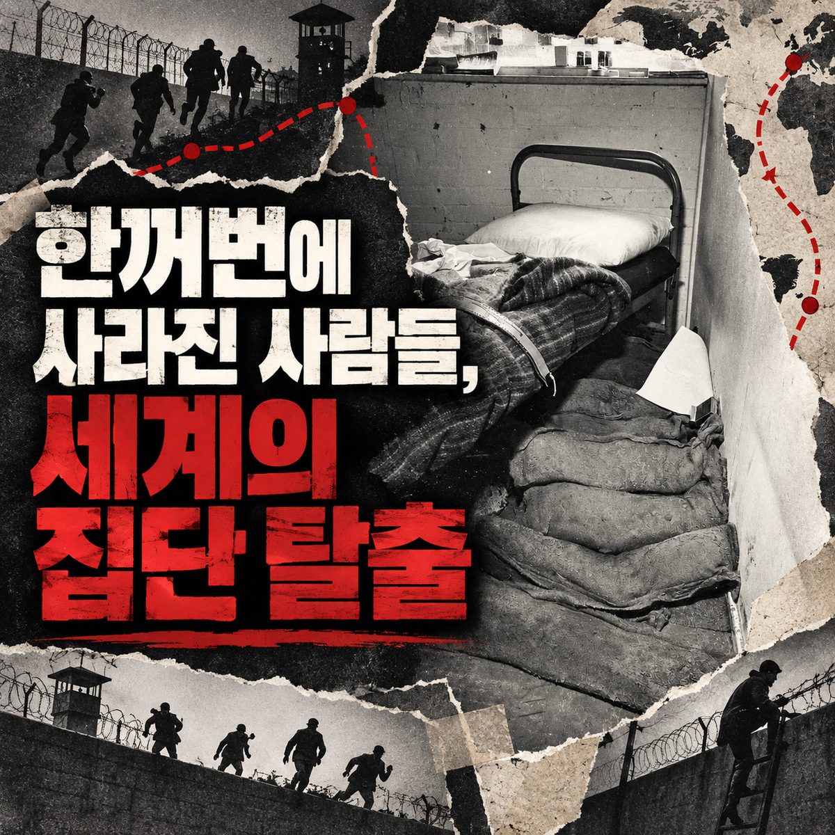 한꺼번에 사라진 사람들, 세계의 집단 탈출